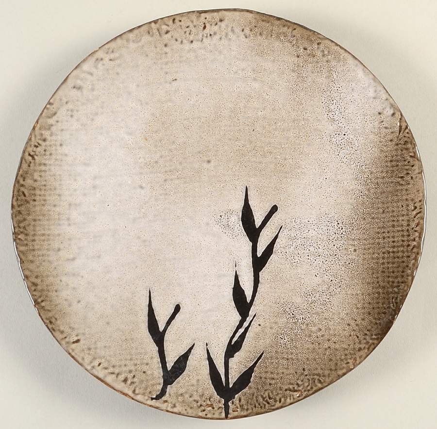 Brown Grass Collection Salad Plate by J A Designs-1