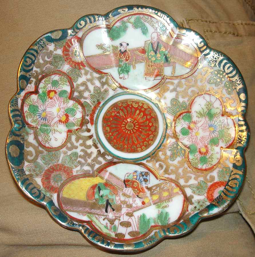 KUT416 Saucer for Demitasse Cup by Kutani-1