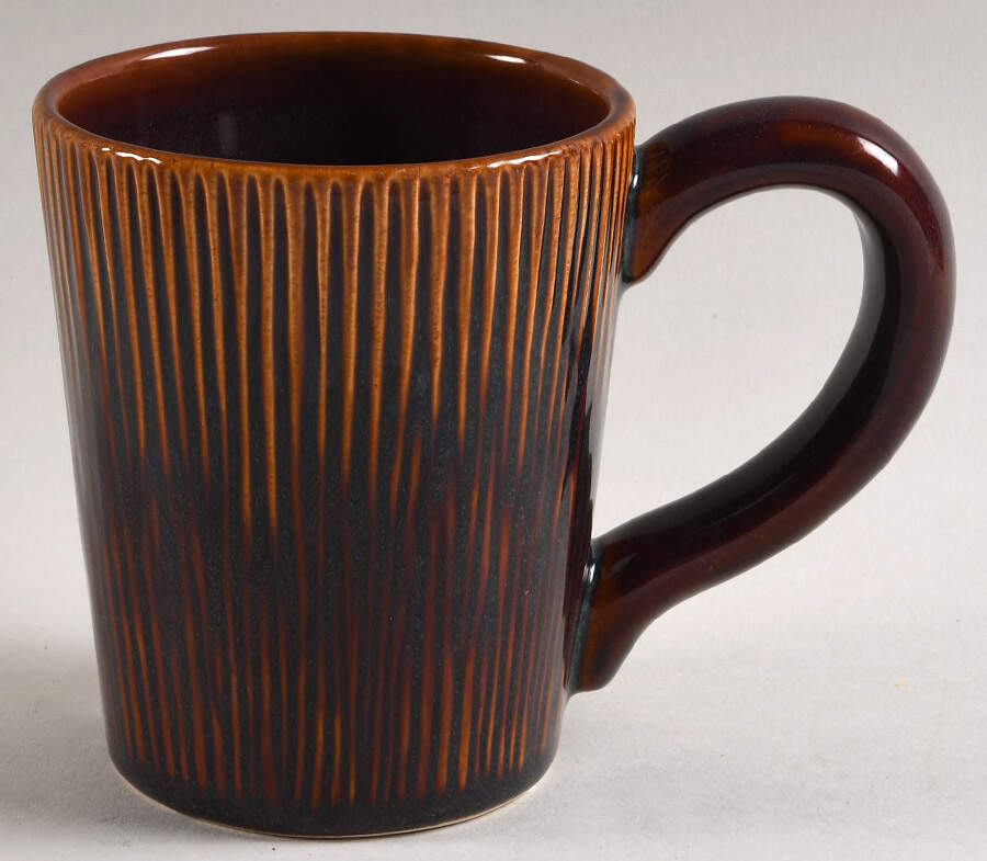 Lotus Leaf Brown Mug by JCPenney-1