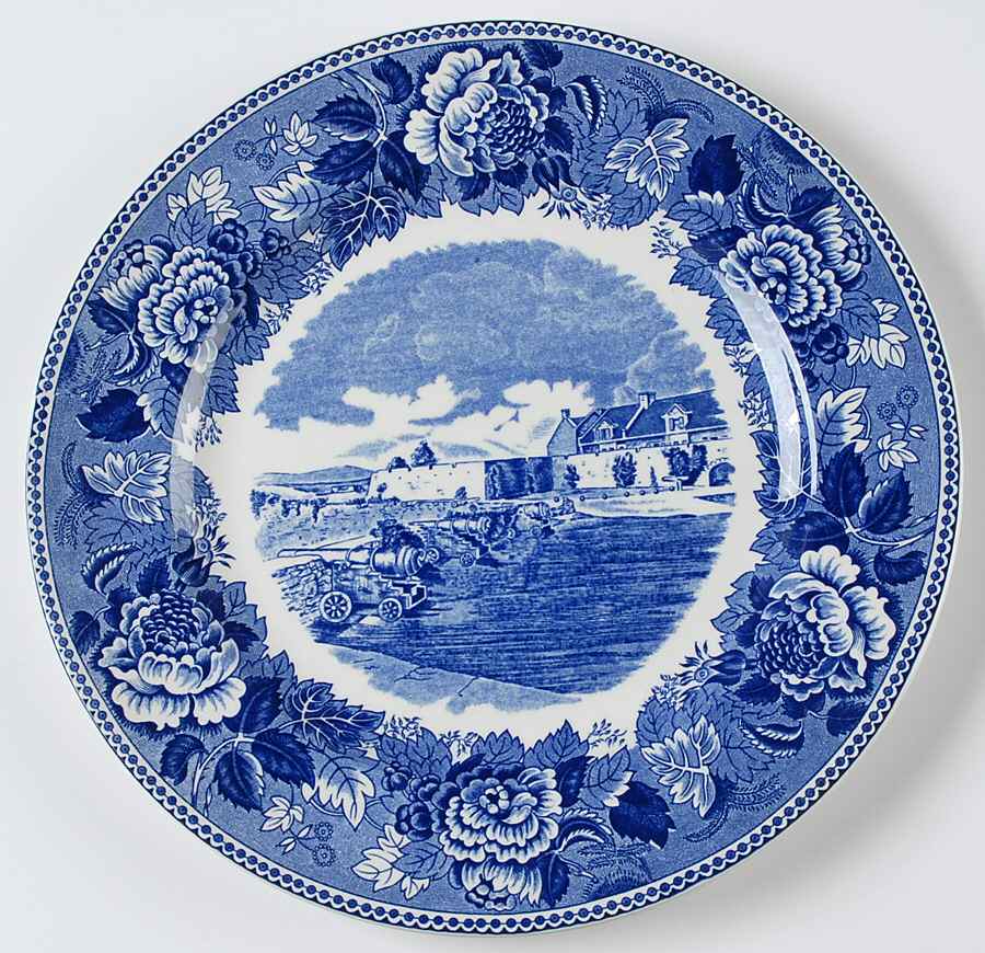 Fort Ticonderoga Dinner Plate by Jonroth Studios-1