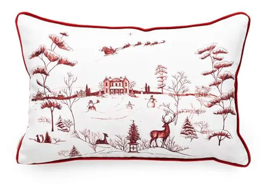 Country Estate Winter Holiday Pillow by Juliska Ceramics-1