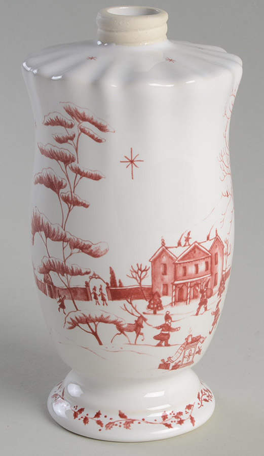 Country Estate Winter Holiday Lotion/Soap Dispenser No Pump by Juliska Ceramics-1