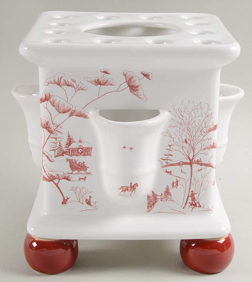 Country Estate Winter Holiday (Large) Tulipiere Vase Base by Juliska Ceramics-1