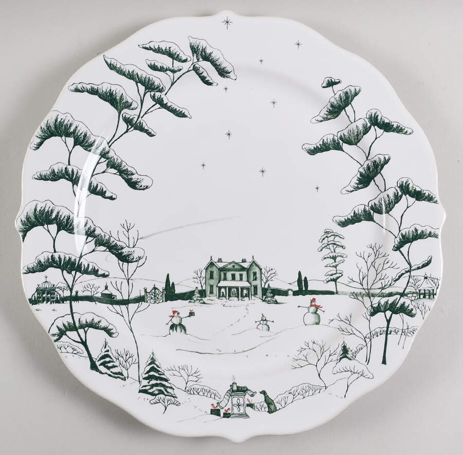 Country Estate Winter Holiday Service Plate (Charger) by Juliska Ceramics-1