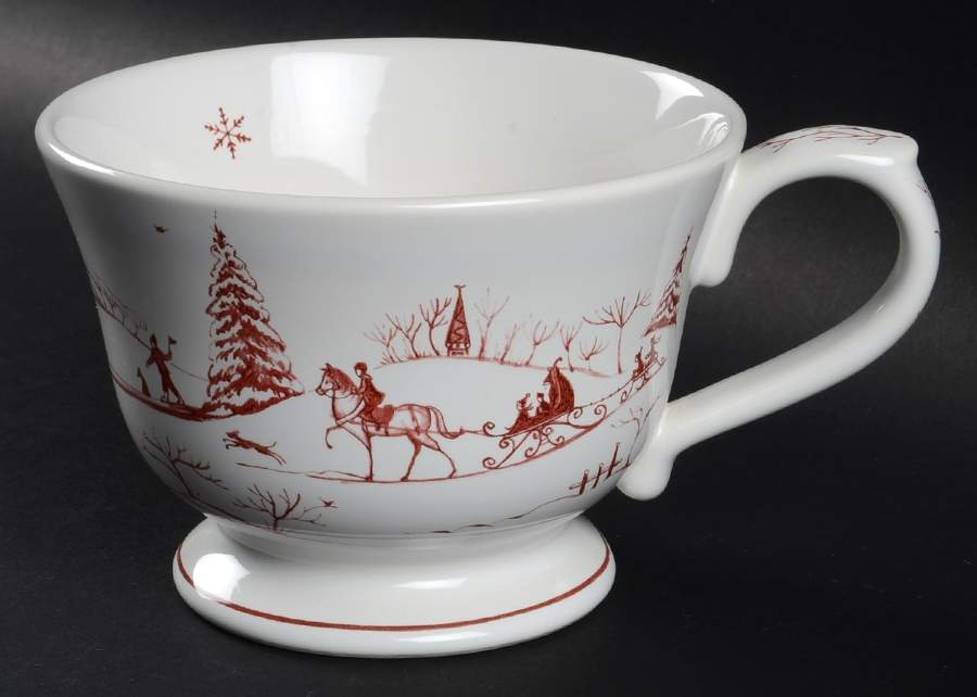 Country Estate Winter Holiday Jumbo Cup by Juliska Ceramics-1