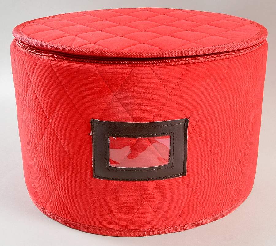 Country Estate Winter Holiday Dinner Plate Storage Bag/Case (Holds 8) by Juliska Ceramics-1