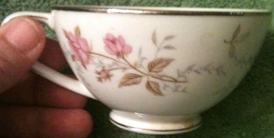 Dana Rose Footed Cup by Japan-1