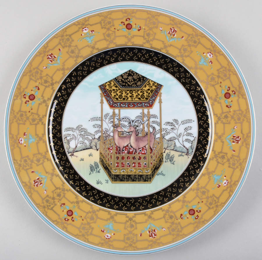 Shangri La Service Plate (Charger) by Jacqueline Cambata-1