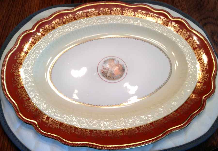 JB1169 14" Oval Serving Platter by Johnson Brothers-1