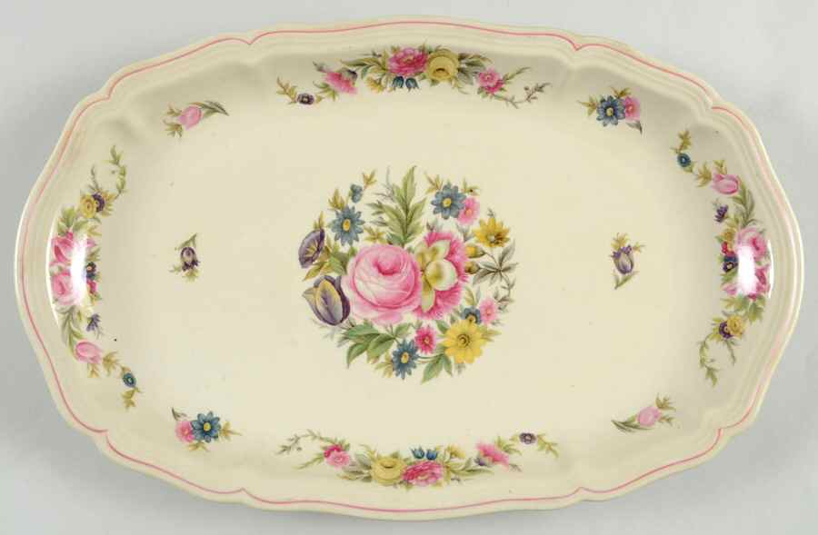 JOH425 13" Oval Serving Platter by Johann Haviland-1