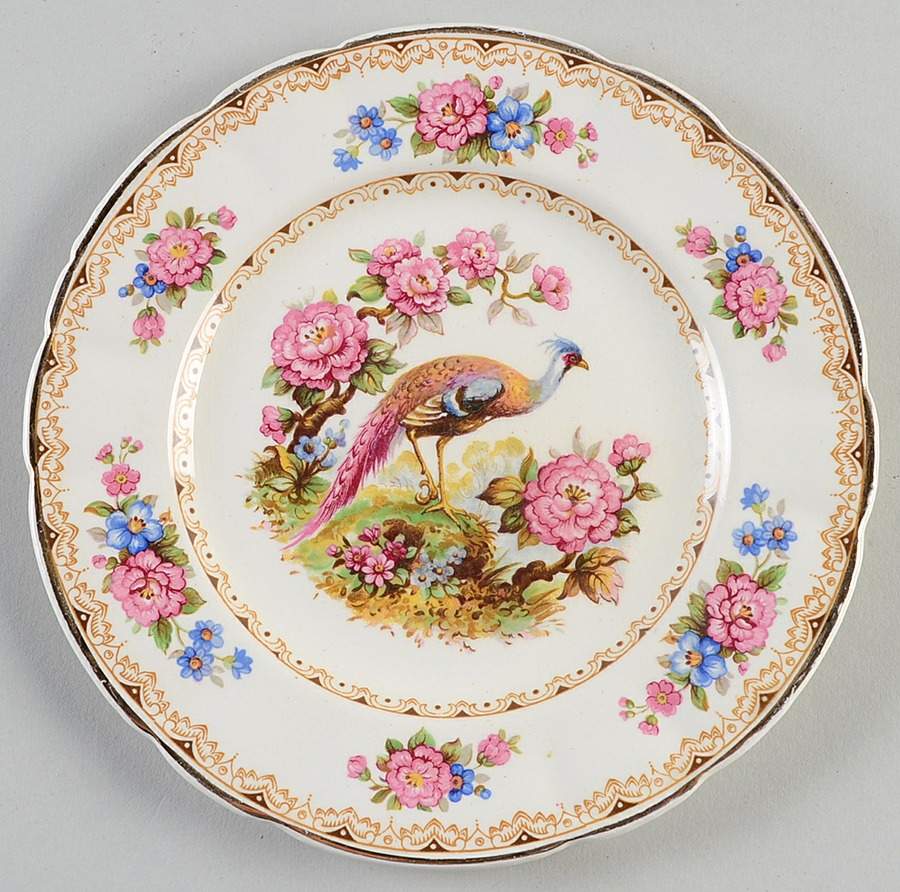Norfolk Bread & Butter Plate by John Tams-1