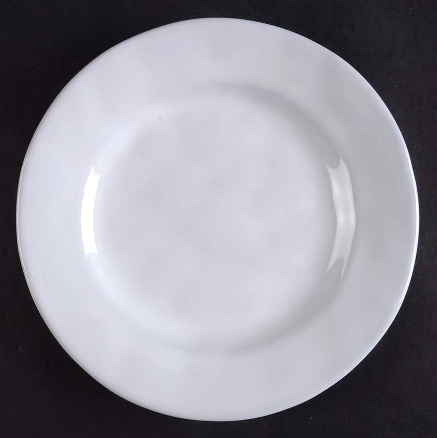 Quotidien White Truffle Bread & Butter Plate by Juliska Ceramics-1