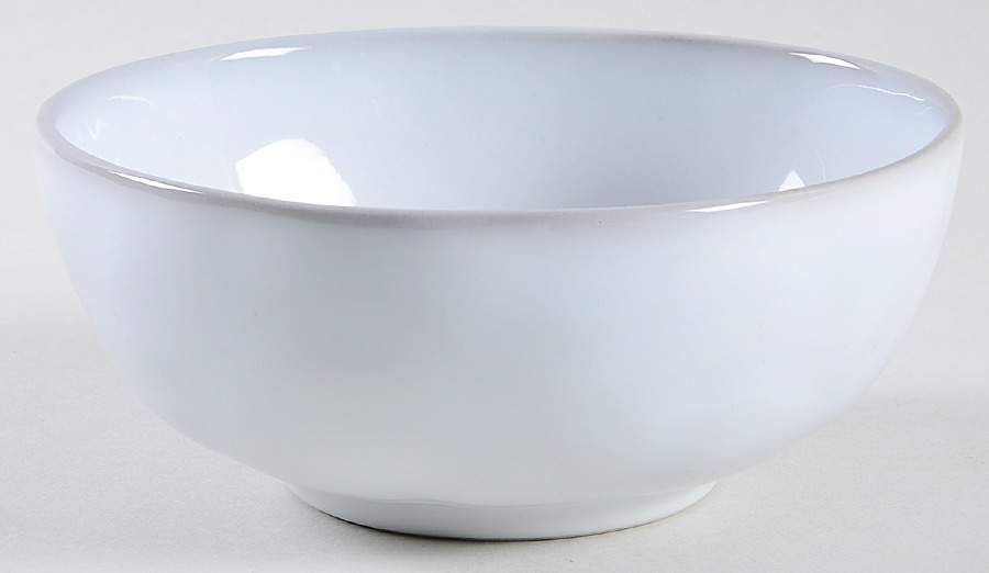 Quotidien White Truffle Fruit/Dessert (Sauce) Bowl by Juliska Ceramics-1