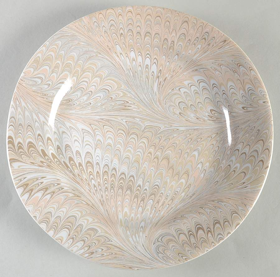 Firenze Marbleized Salad/Dessert Plate by Juliska Ceramics-1