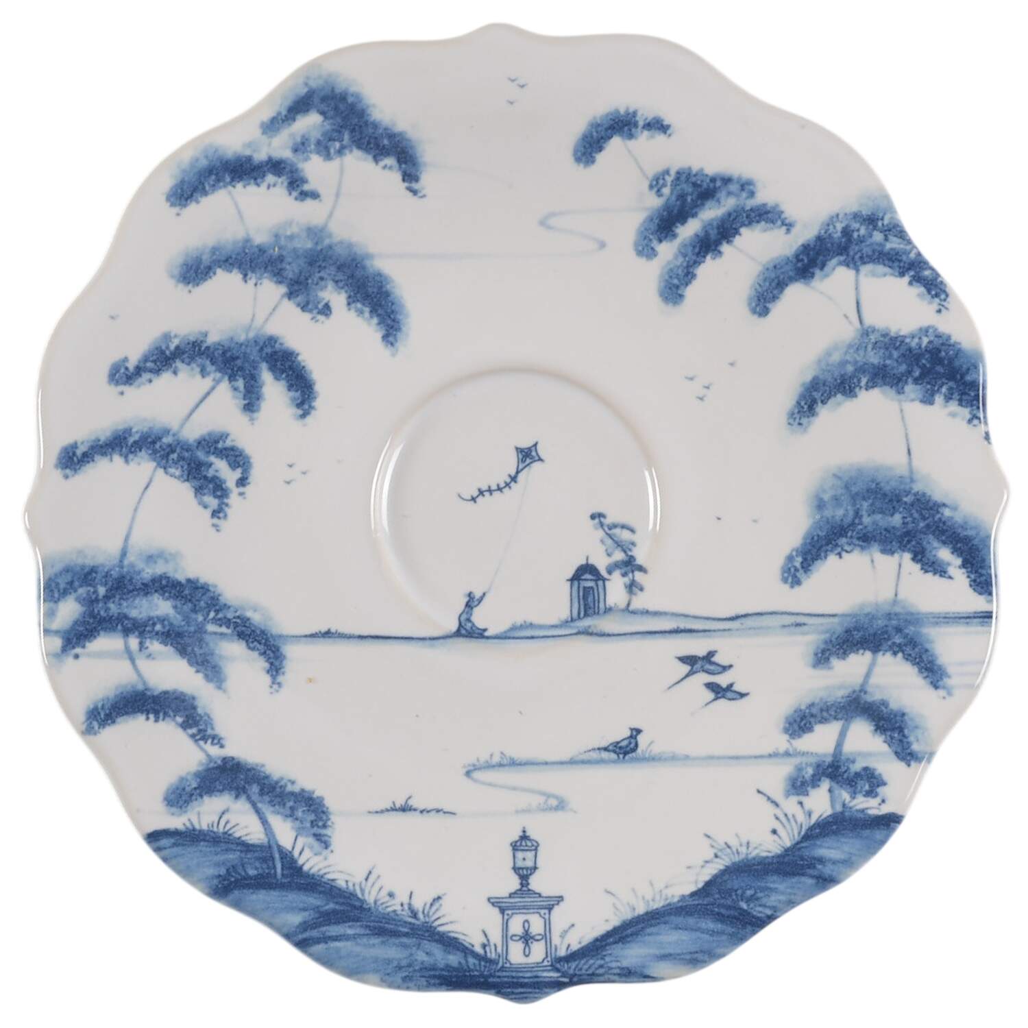 Country Estate Delft Blue Saucer by Juliska Ceramics-1