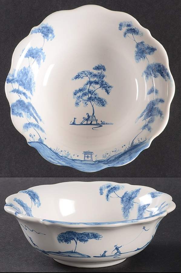 Country Estate Delft Blue 6" Berry Bowl by Juliska Ceramics-1