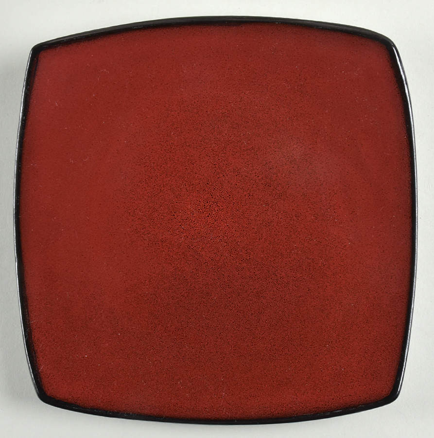 Monaco Red Salad Plate by Jaclyn Smith-1