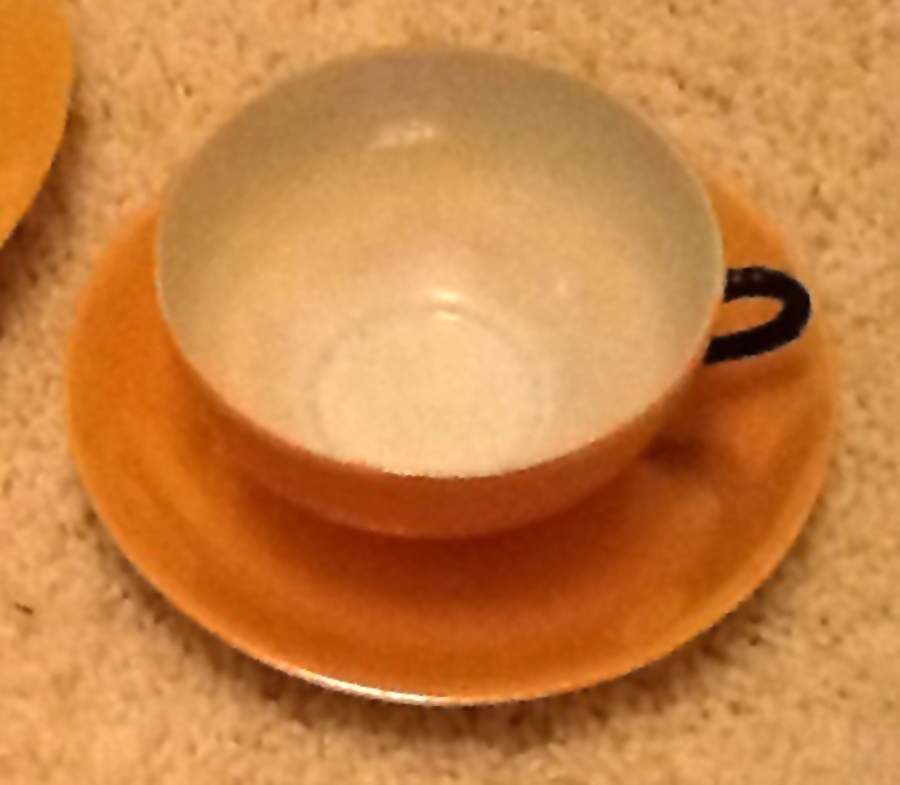 SE71 Flat Cup & Saucer Set by Seiei & Co-1