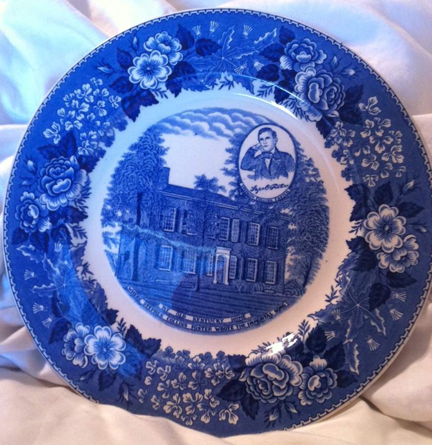 My Old Kentucky Home Dinner Plate by Jonroth Studios-1