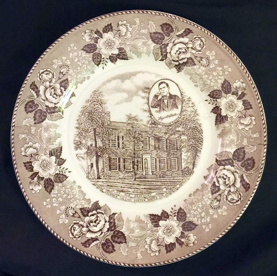 My Old Kentucky Home Dinner Plate by Jonroth Studios-1
