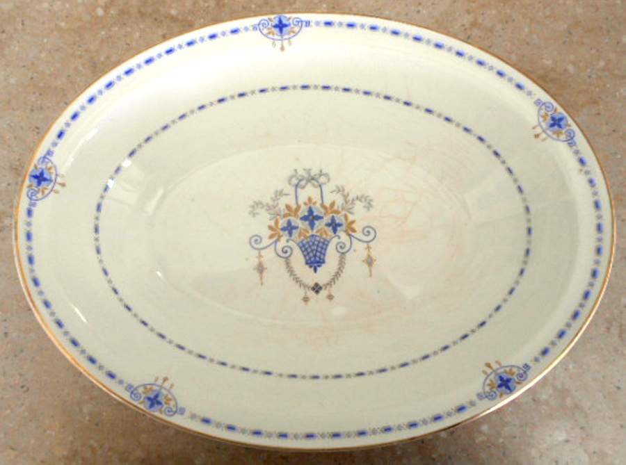 JB880 12" Oval Serving Platter by Johnson Brothers-1