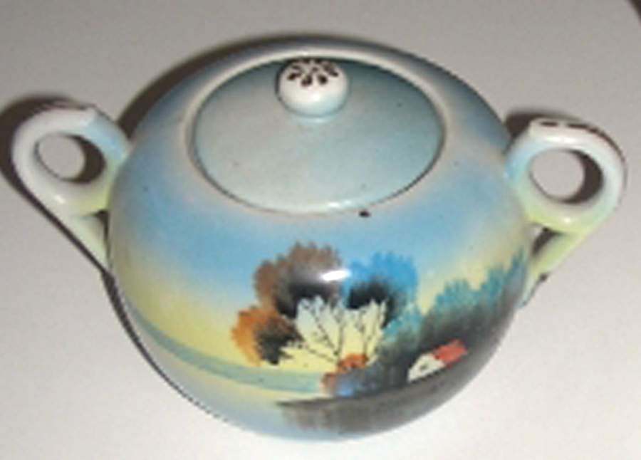 JAP1149 Sugar Bowl & Lid by Japan-1