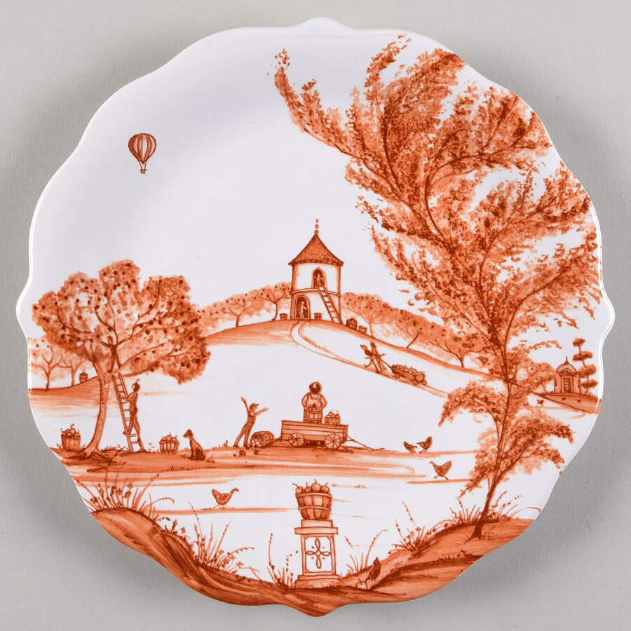 Country Estate Autumnal Traditions Party Plate by Juliska Ceramics-1