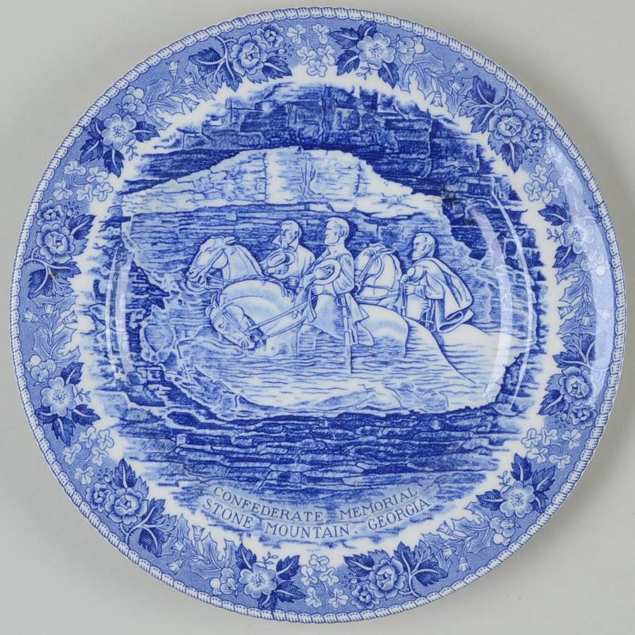 Stone Mountain Georgia Bread & Butter Plate by Jonroth Studios-1