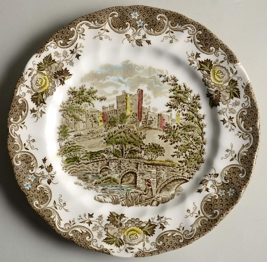Romantic England Dinner Plate by Johnson Brothers-1