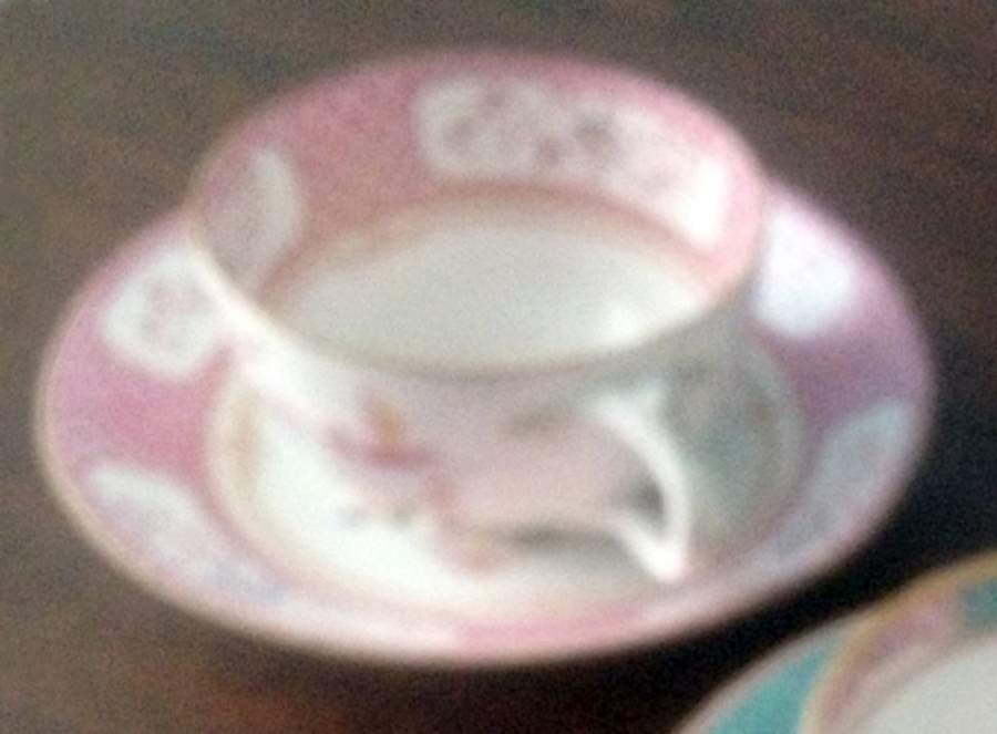 RBJ2 Footed Cup & Saucer Set by Ridgway, Bates & Co-1