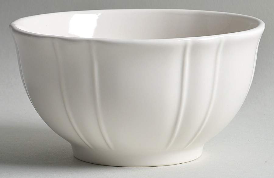 Ashley White Soup/Cereal Bowl by JCPenney-1
