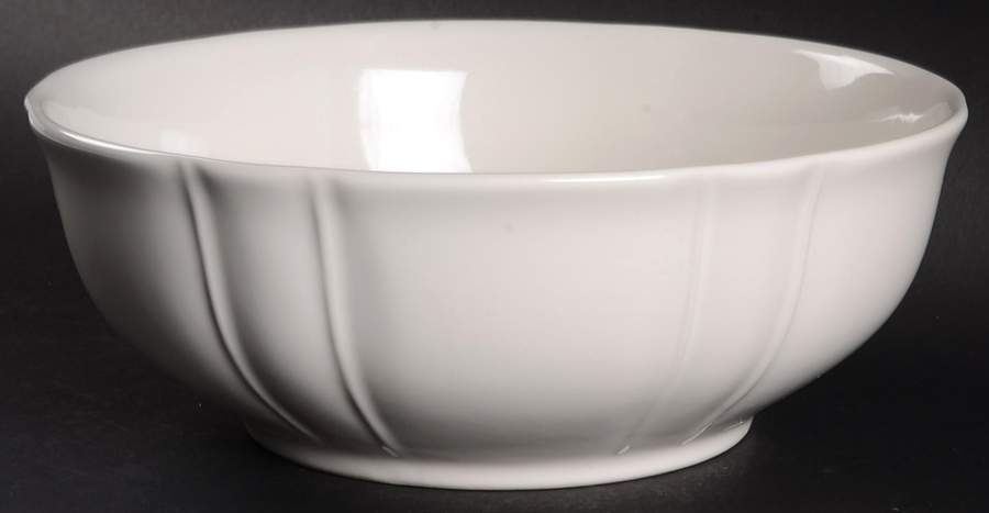Ashley White 9" Round Serving Bowl by JCPenney-1