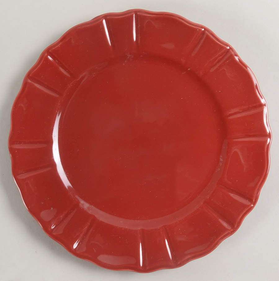 Ashley Red Salad Plate by JCPenney-1
