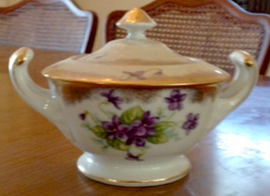 JAP1194 Sugar Bowl & Lid by Japan-1