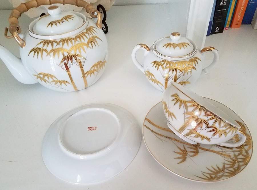 JAP1201 Flat Cup & Saucer Set by Japan-1