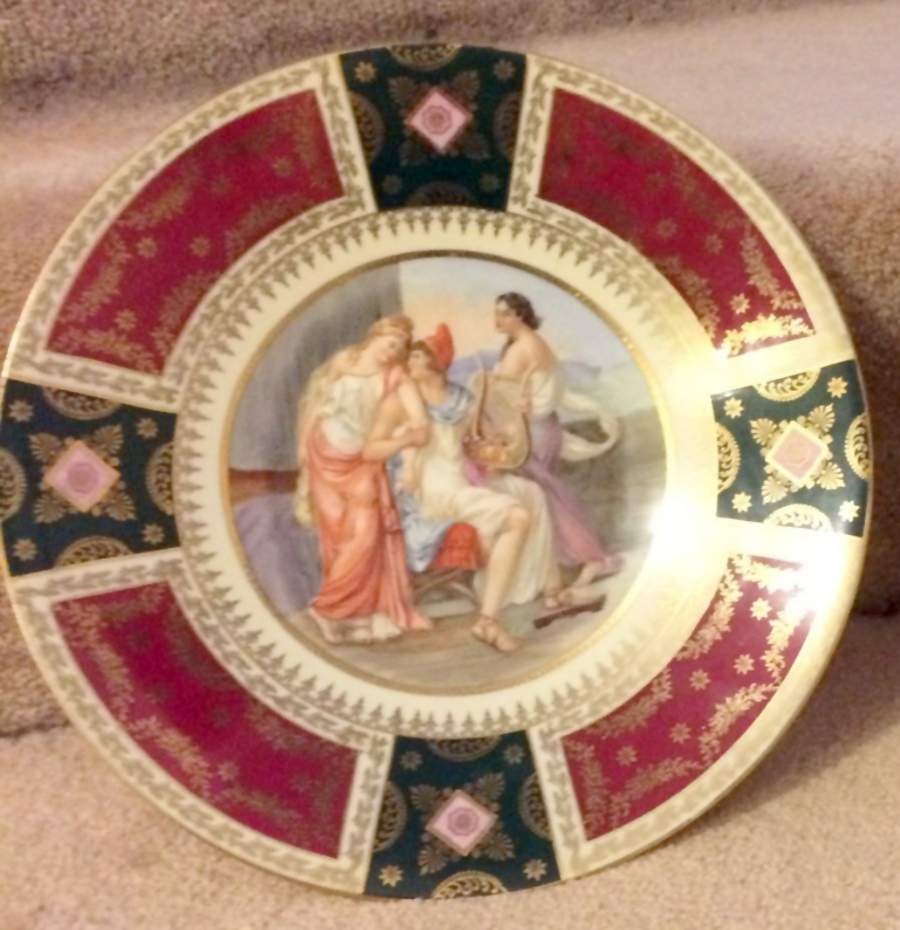 JKW77 Salad Plate by JKW Bavaria-1