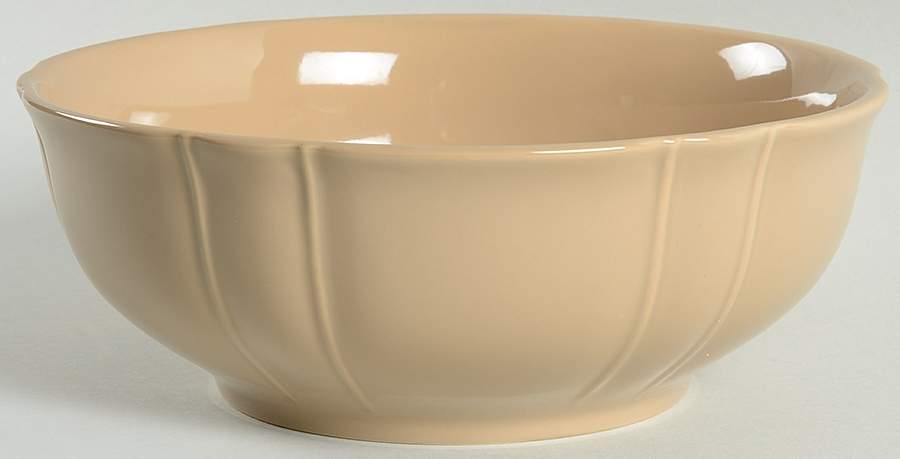 Ashley Taupe 9" Round Serving Bowl by JCPenney-1