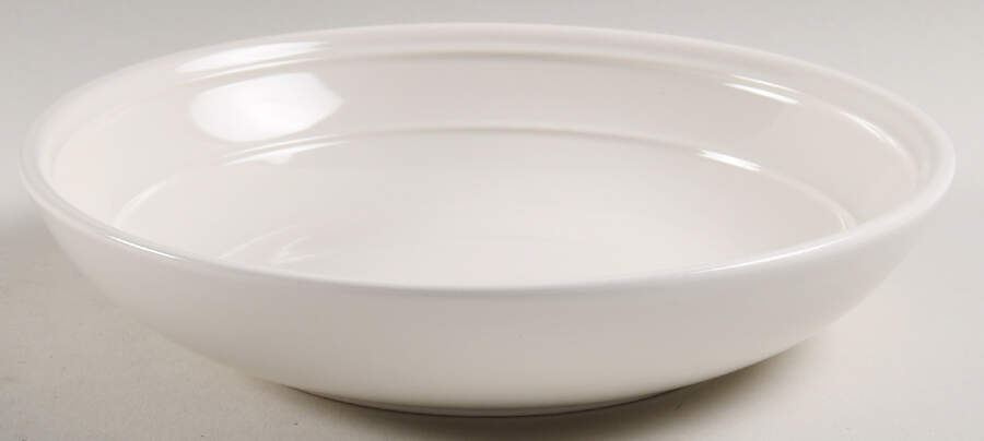 Stoneware White Individual Dinner Bowl by JCPenney-1