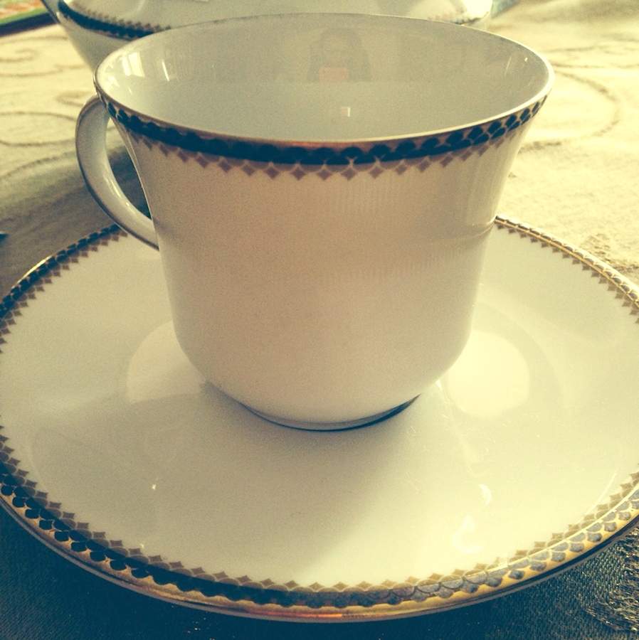 JAE273 Footed Cup & Saucer Set by Jaeger-1