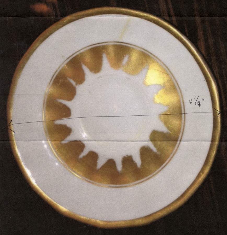 JON134 Saucer by George Jones & Sons-1