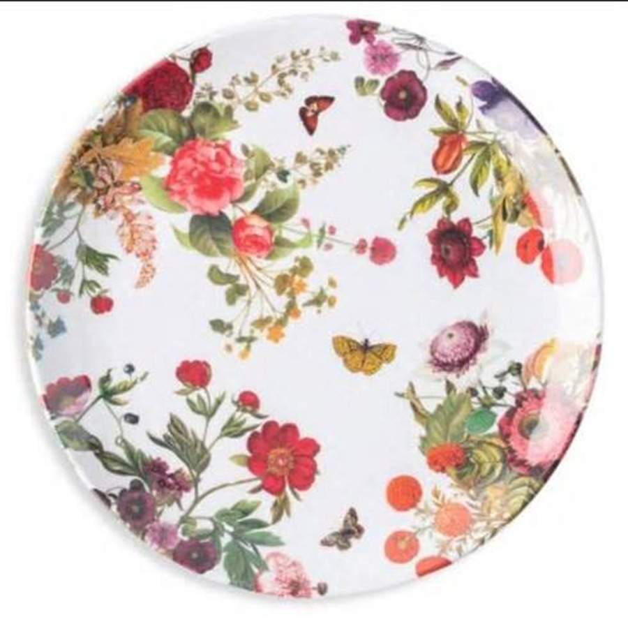 Field of Flowers Melamine Dinner Plate by Juliska Ceramics-1