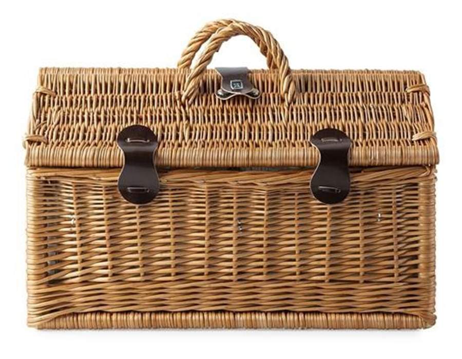Field of Flowers Picnic Basket by Juliska Ceramics-1