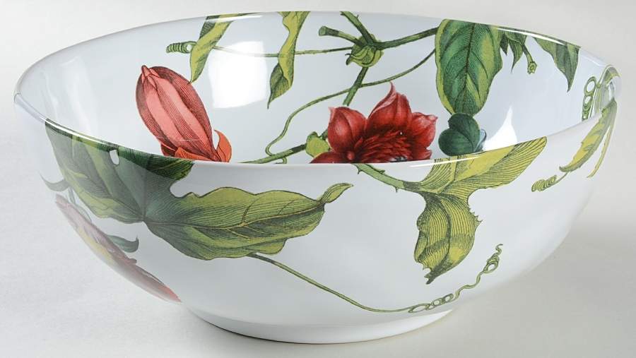 Field of Flowers 9" Round Serving Bowl by Juliska Ceramics-1