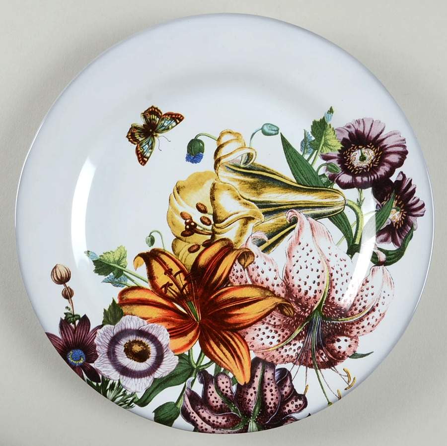 Field of Flowers Salad Plate by Juliska Ceramics-1