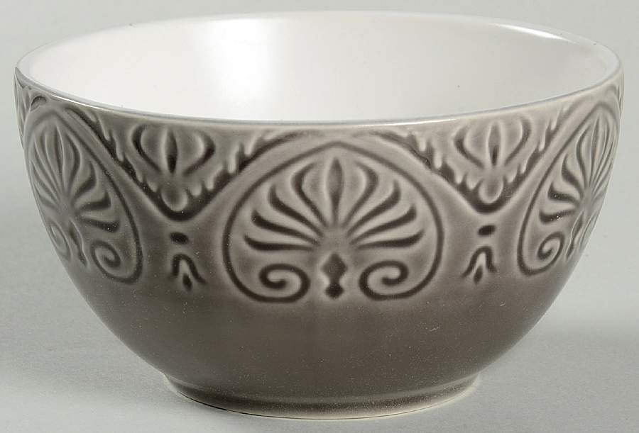 Laurel Gray Fruit/Dessert (Sauce) Bowl by JCPenney-1