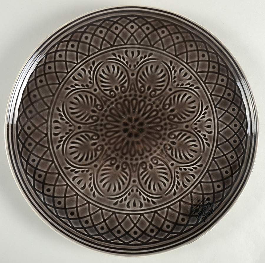 Laurel Gray 13" Chop Plate (Round Platter) by JCPenney-1