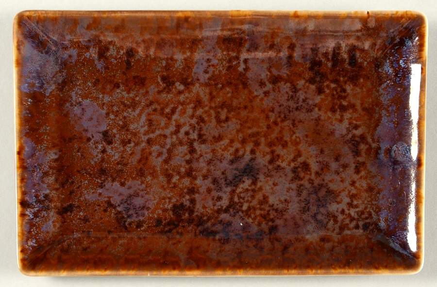 Tortoise (No Trim) 7" Rectangular Tray by Jaune de Chrome-1