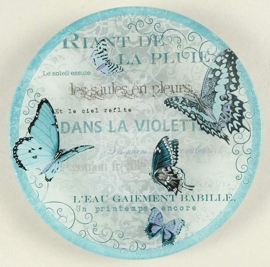 Heather Glen Premium Collection Glassware Salad Plate by Jessica Mcclintock Home-1