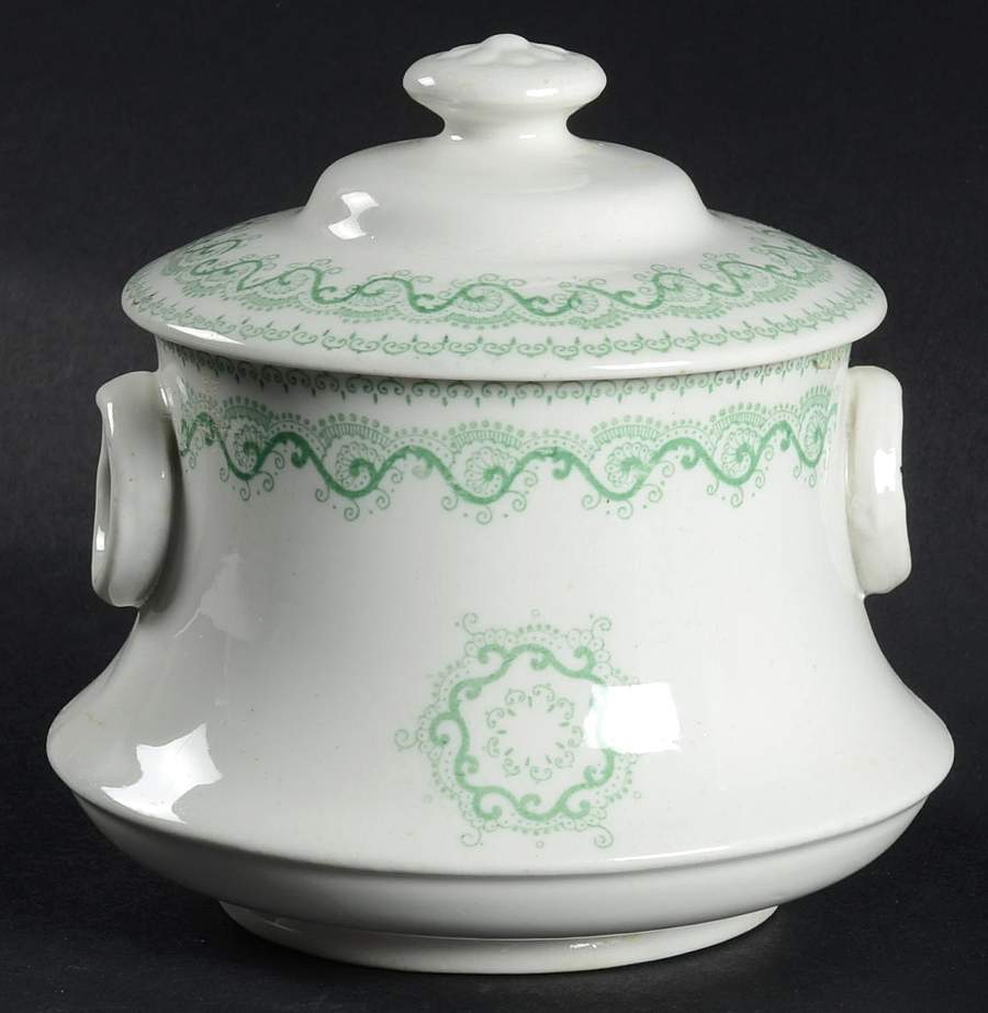Franklin Sugar Bowl & Lid by Johnson Brothers-1