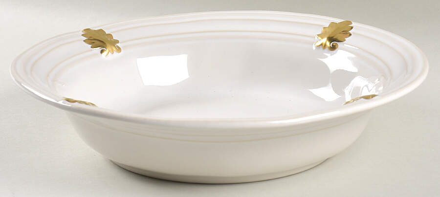 Acanthus 10" Round Vegetable Bowl by Juliska Ceramics-1